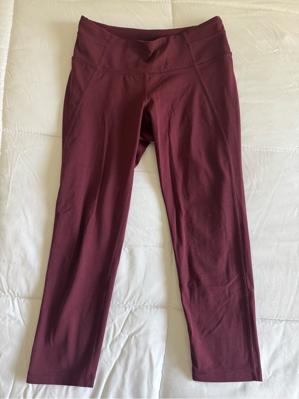 Prana Women's Burgundy Active Leggings